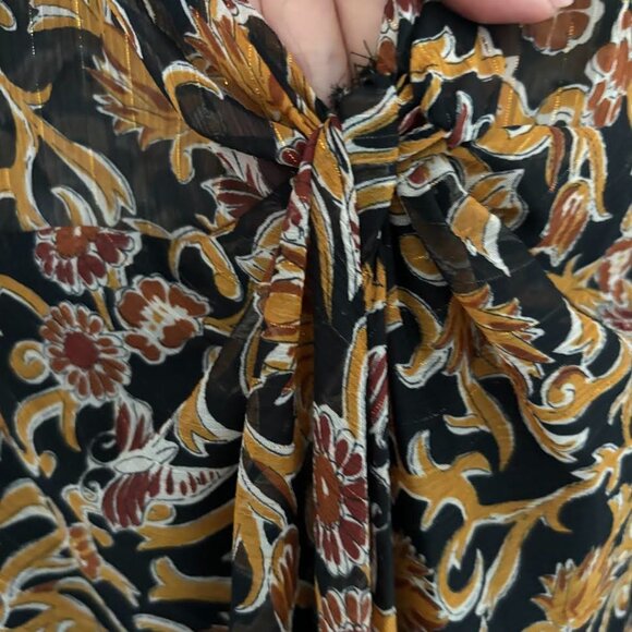 Zara Long Sleeved Maxi Dress - Picture 6 of 8